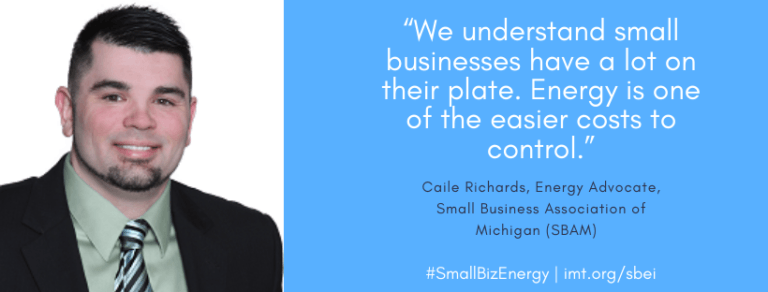 Small Business Energy Changemakers: Caile Richards - IMT