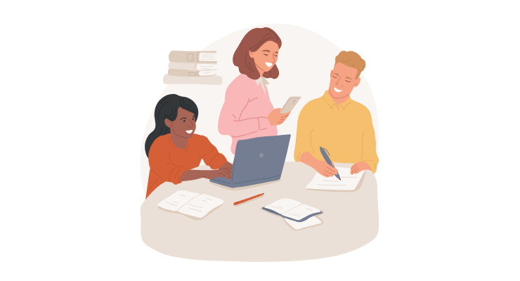 Illustration of consultation shifting to co-creation