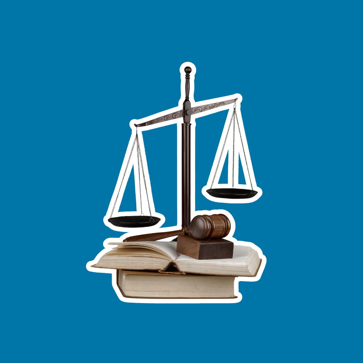Legal and title survey icon